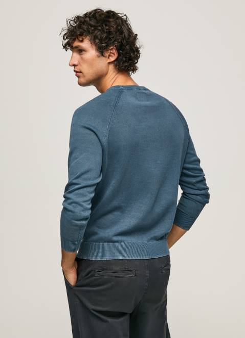Pepe Jeans Round Collar Cotton Jersey Men Jarman Z22X864