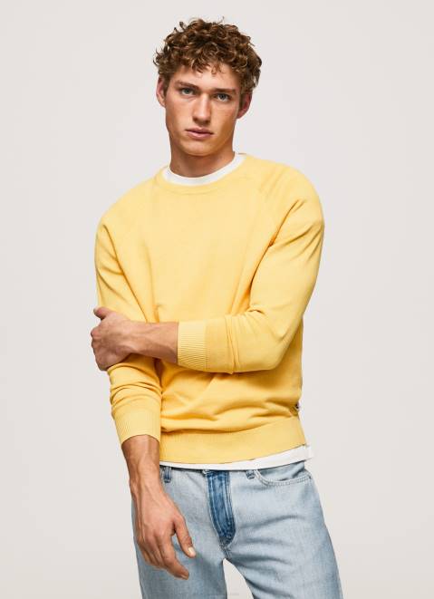 Pepe Jeans Round Collar Cotton Jersey Men Shine Z22X862