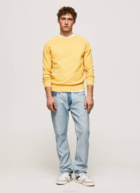 Pepe Jeans Round Collar Cotton Jersey Men Shine Z22X862