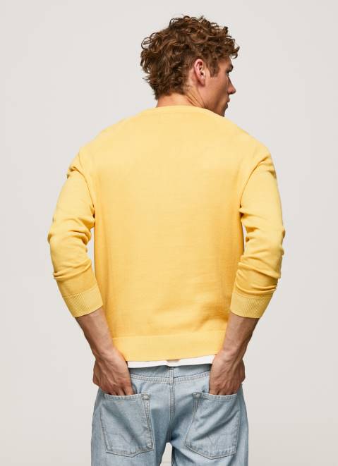 Pepe Jeans Round Collar Cotton Jersey Men Shine Z22X862