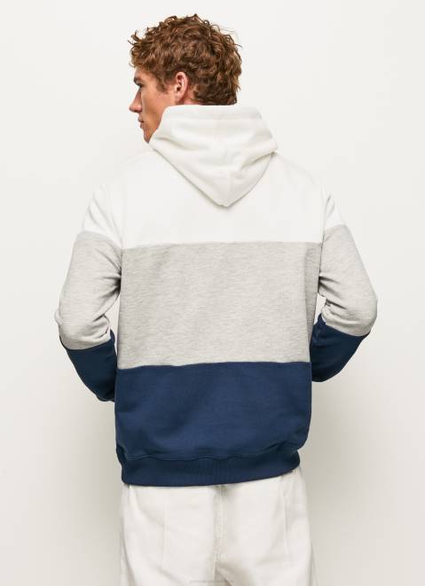 Pepe Jeans Colour Block Cotton Jumper Men Jarman Z22X871