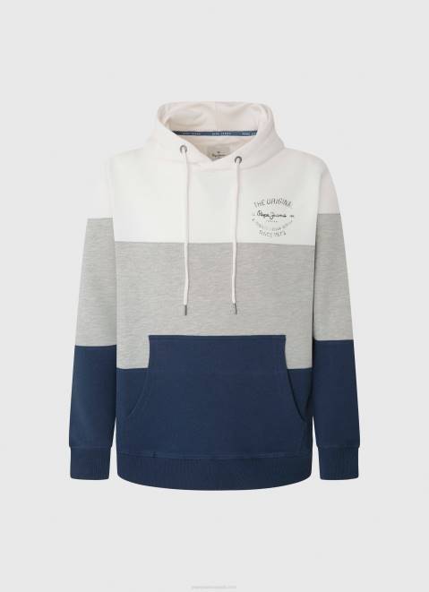 Pepe Jeans Colour Block Cotton Jumper Men Jarman Z22X871