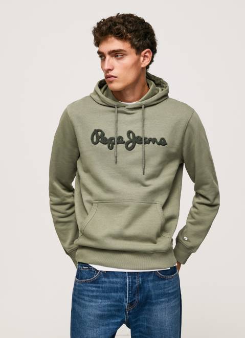 Pepe Jeans Cotton Hoodie Men Casting Z22X878