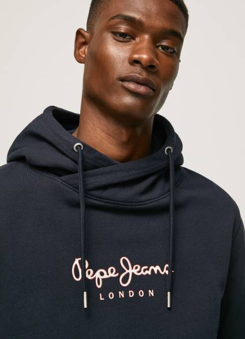 Pepe Jeans High Density Logo Jumper Men Dulwich Z22X902