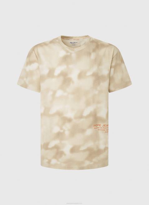 Pepe Jeans Camouflage Print T-Shirt Men Malt Z22X963