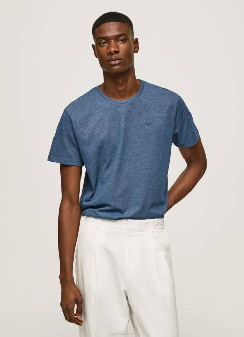 Pepe Jeans Embroidered Logo T-Shirt Men Jarman Z22X975
