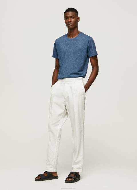 Pepe Jeans Embroidered Logo T-Shirt Men Jarman Z22X975