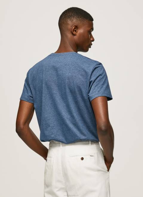 Pepe Jeans Embroidered Logo T-Shirt Men Jarman Z22X975