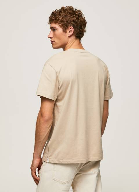 Pepe Jeans Photo Print T-Shirt Men Malt Z22X989