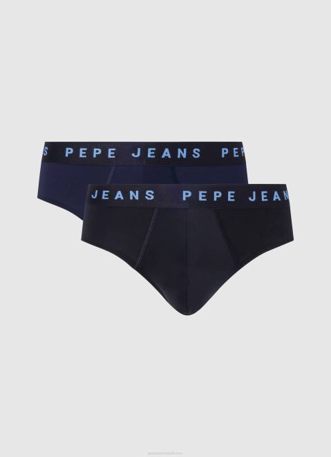 Pepe Jeans 2Pack Printed Logo Briefs Men Dulwich Z22X1163
