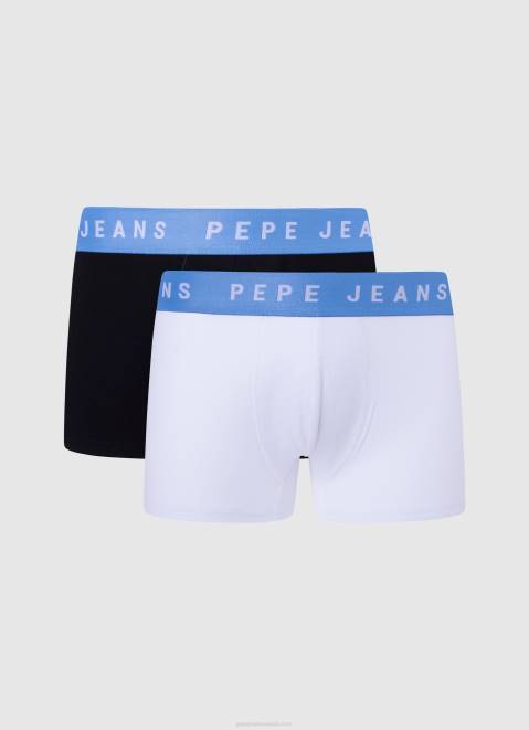 Pepe Jeans 2Pack Stretchy Cotton Boxers Men White Z22X1146