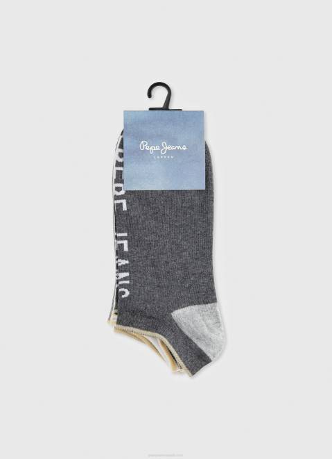 Pepe Jeans 3Pack Ankle Socks Men Multi Z22X1144