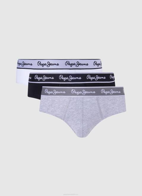 Pepe Jeans 3Pack Stretchy Cotton Boxers Men White Z22X1159