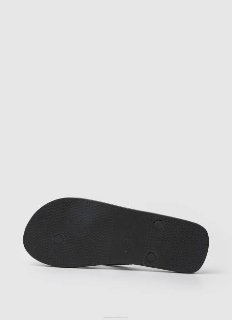 Pepe Jeans Bay Beach Basic Beach Flip Flops Men Black Z22X1265