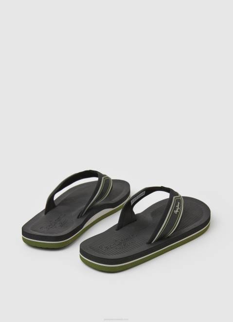 Pepe Jeans South Beach Flip Flops Men Black Z22X1270