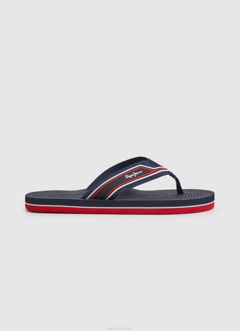 Pepe Jeans South Beach Flip Flops Men Navy Z22X1257