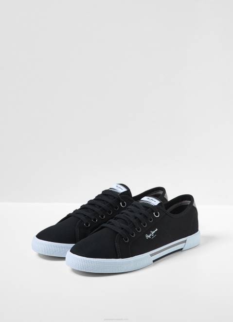 Pepe Jeans Basic Brady Sneakers Men Black Z22X1241