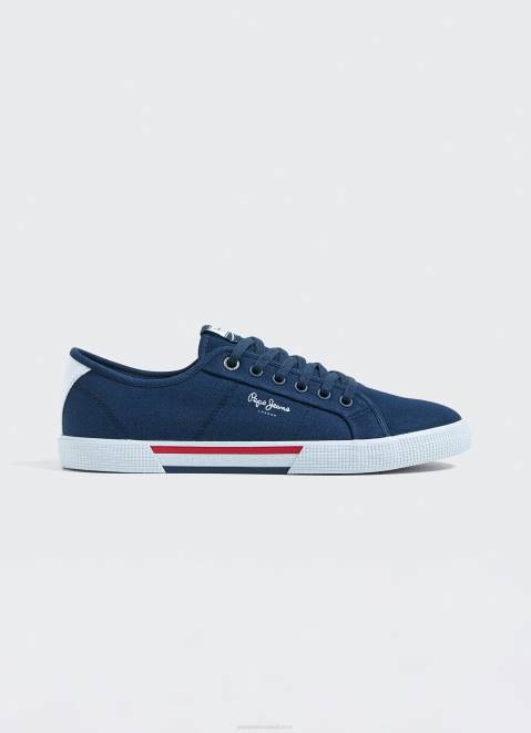Pepe Jeans Basic Brady Sneakers Men Navy Z22X1239
