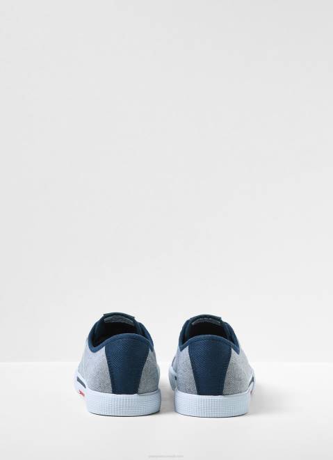 Pepe Jeans Basic Chambray Sneakers Men Chambray Z22X1240