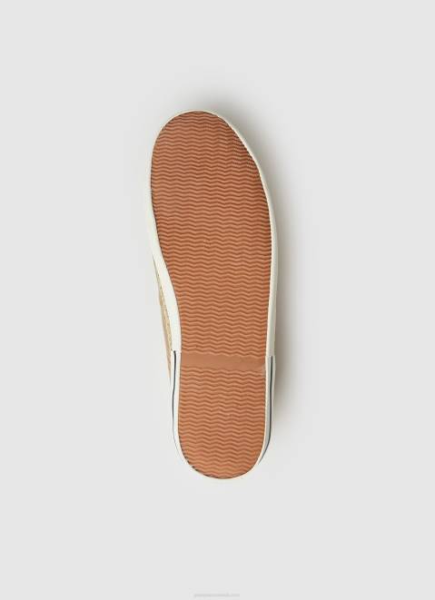 Pepe Jeans Blucher Canvas Sneakers Men Camel Z22X1195