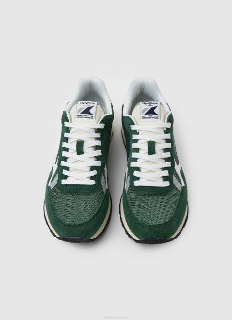 Pepe Jeans Brit Combined Sneakers Men Ivy Z22X1189