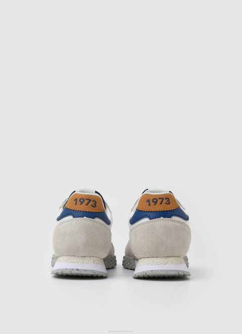 Pepe Jeans Combined Retro Sneakers Men White Z22X1231