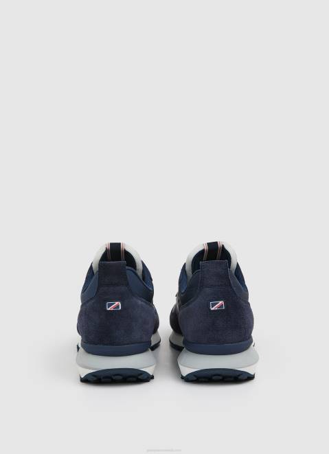 Pepe Jeans Foster Man Combined Sneakers Men Navy Z22X1184