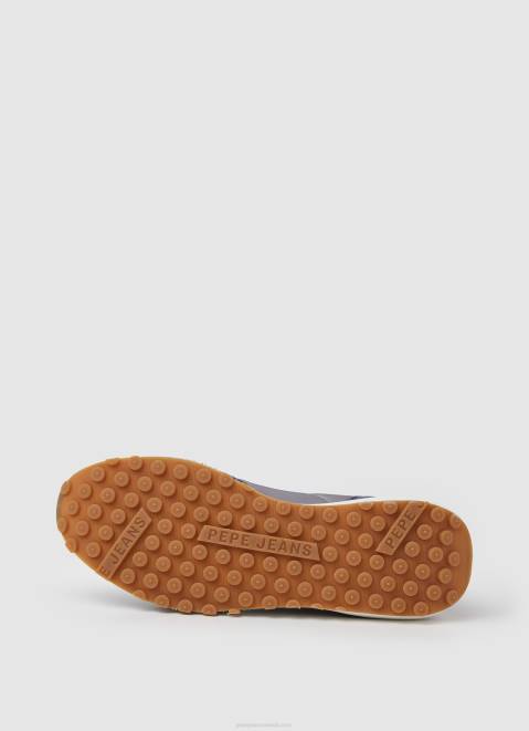 Pepe Jeans Foster Man Combined Sneakers Men Ocean Z22X1180