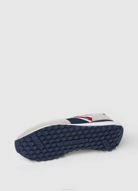 Pepe Jeans Foster Man Combined Sneakers Men White Z22X1173
