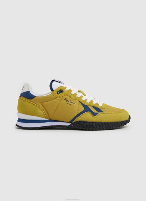 Pepe Jeans Holland Combined Sneakers Men Yellow Z22X1232