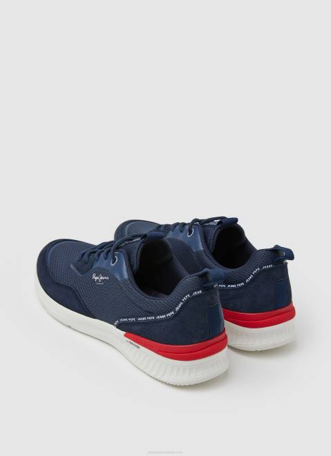 Pepe Jeans Jay Pro Combined Sneakers Men Navy Z22X1219