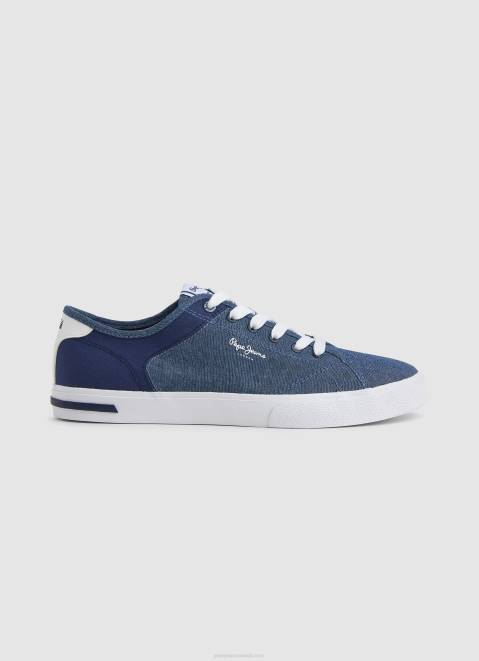 Pepe Jeans Kenton Basic Sneakers Men Chambray Z22X1213