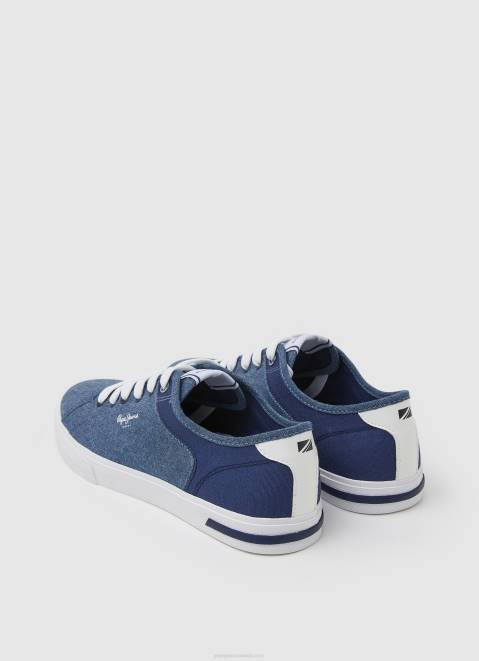 Pepe Jeans Kenton Basic Sneakers Men Chambray Z22X1213