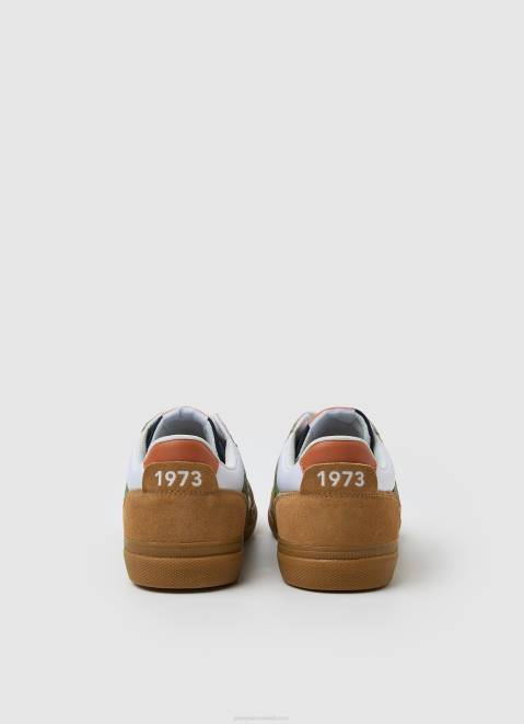 Pepe Jeans Kenton Combined Sneakers Men Tan Z22X1167