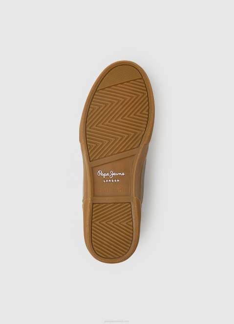 Pepe Jeans Kenton Combined Sneakers Men Tan Z22X1167