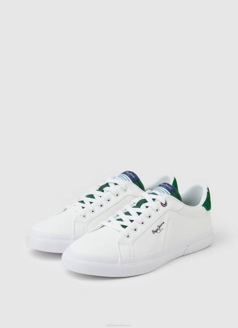 Pepe Jeans Kenton Flag Vulcanized Sneakers Men Ivy Z22X1171