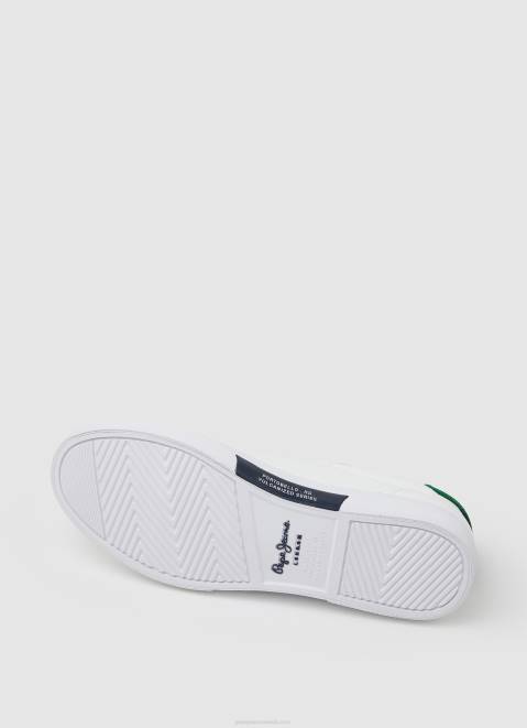 Pepe Jeans Kenton Flag Vulcanized Sneakers Men Ivy Z22X1171