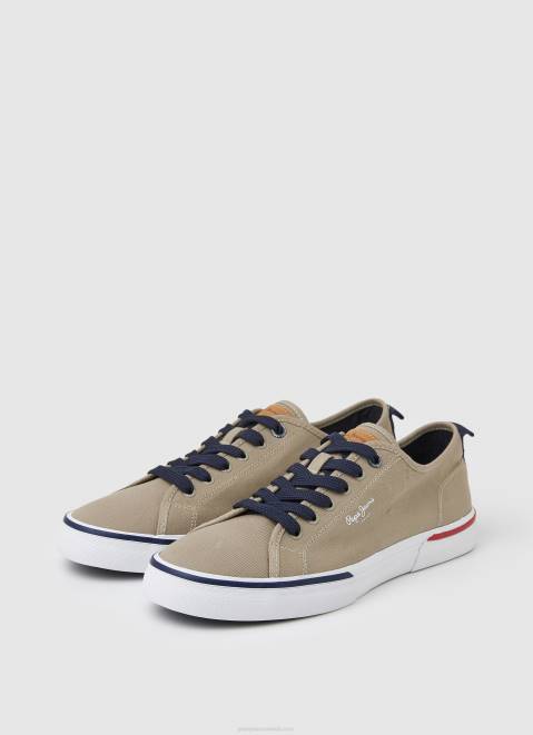 Pepe Jeans Kenton Smart Basic Sneakers Men Camel Z22X1245