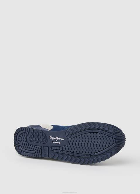 Pepe Jeans London One Combined Sneakers Men Navy Z22X1225