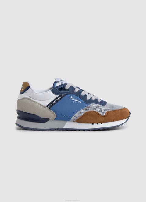 Pepe Jeans London One Combined Sneakers Men Ocean Z22X1224