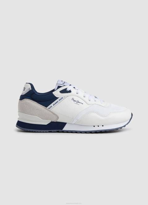 Pepe Jeans London One Combined Sneakers Men White Z22X1237