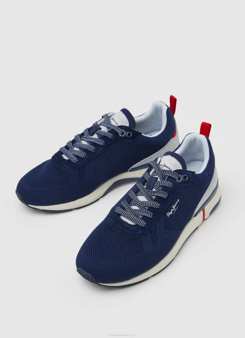 Pepe Jeans London Pro Combined Sneakers Men Navy Z22X1230