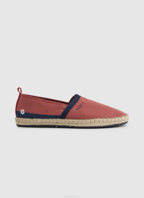 Pepe Jeans Slip On Tourist Camp Sneakers Men Light Terracotta Z22X1253