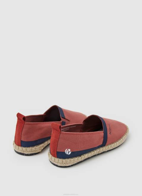 Pepe Jeans Slip On Tourist Camp Sneakers Men Light Terracotta Z22X1253