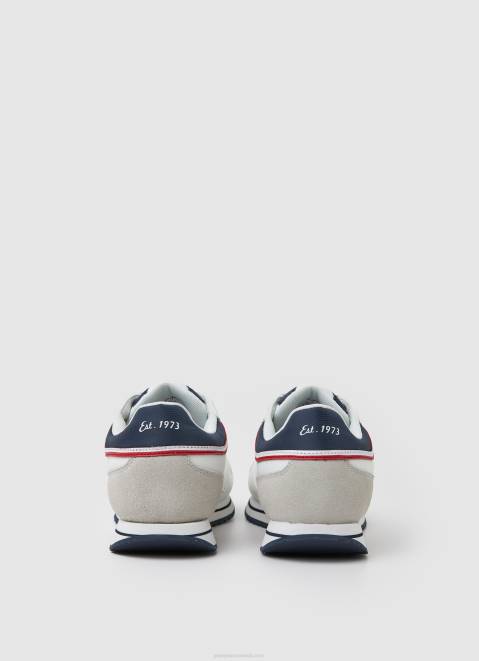 Pepe Jeans Tour Club Combined Sneakers Men White Z22X1178