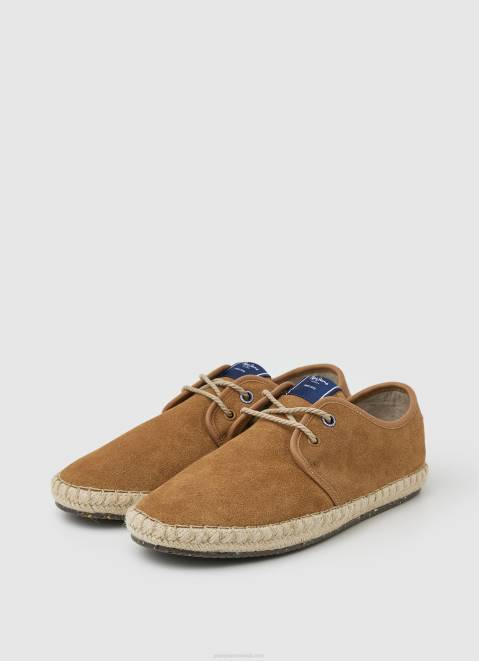 Pepe Jeans Tourist Claic Leather Sneakers Men Tan Z22X1248