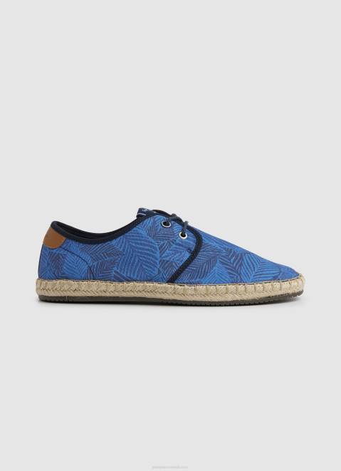 Pepe Jeans Tourist Tropic Blucher Sneakers Men Ocean Z22X1255