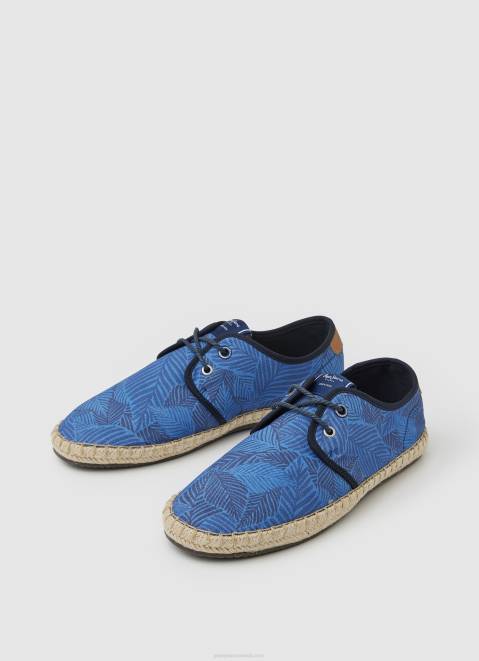 Pepe Jeans Tourist Tropic Blucher Sneakers Men Ocean Z22X1255