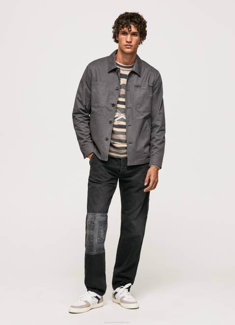 Pepe Jeans Adams Relaxed Fit Midrise Jeans Men Denim Z22X815