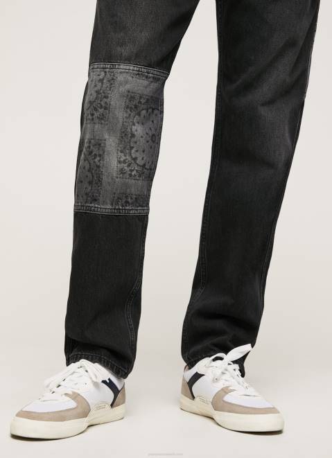 Pepe Jeans Adams Relaxed Fit Midrise Jeans Men Denim Z22X815